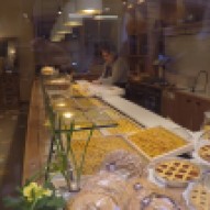 Tienda de pasta en Bologna